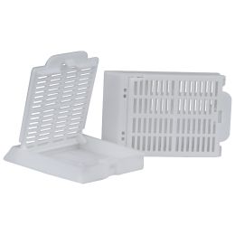 PRIMA Histological cassettes with lid, white, 500 pcs