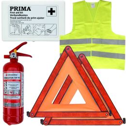 PRIMA Mandatory Car legislative package with First Aid Kit