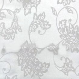 Horeca/HORECA PRODUCTS/Fabric Table Linens - Jacquard Table cloth, flower motif, 150x220cm