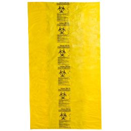 Yellow bag ADR Biological Hazard 240-300liters 50pcs/set