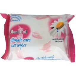 Intimate wet wipes, 20 pieces/pack