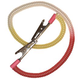 Chain for bibs, spiral, plastic, autoclavable, 35 cm