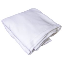 PRIMA Fleece blanket, 150x200cm, 270g/m2, white