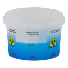 Pathological anatomy sample container, 500 ml