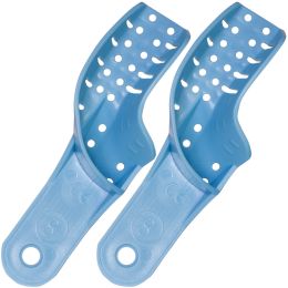 PRIMA Plastic spoons for impression, semi-arcade, upper right/lower left, 2 pcs