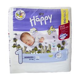 Baby Diapers 2-5kg 78 pieces