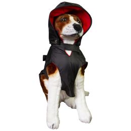 PRIMA Waterproof jacket for animals, with zipper, red lining, size 36