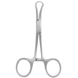 Medical practice/MEDICAL SURGICAL SUTURES/Medical & Surgical Instruments - Backhaus field forceps, 10cm, stainless steel