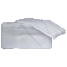 Abdominal non-sterile cotton gauze swabs 45x45cm 10 pieces