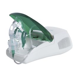 Nebulizer with glass cap for aerosols