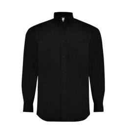 Work Uniforms/PROFESSIONAL UNIFORMS/Shirts - Man's shirt, long sleeve, classic collar, black, various sizes