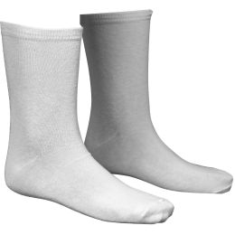 White long socks, size 41-46, 5 pairs