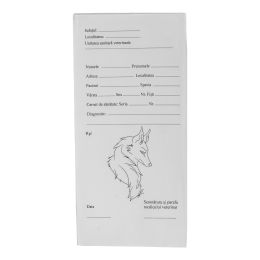 Veterinary prescription notebook, A6, 100 pages