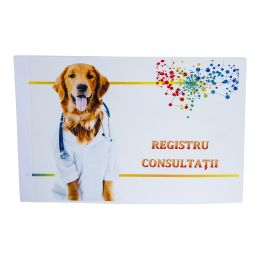 Veterinary register for consultations, A4, 100 pages