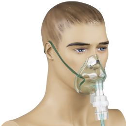 Oxygen mask with nebulizer for adults