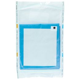 Ophthalmic field, with collecting bag, wterproof, sterile, 100x100cm, 1 pc