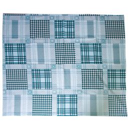 Cotton fabric, checkered, 2.4x1m