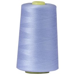Sewing thread, polyester, 5000 m, light blue