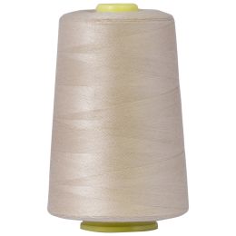 Sewing thread, polyester, 5000 m, ivory
