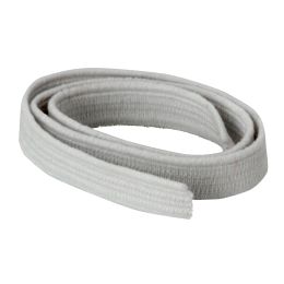 White elastic, white, width 5 mm, 1 m