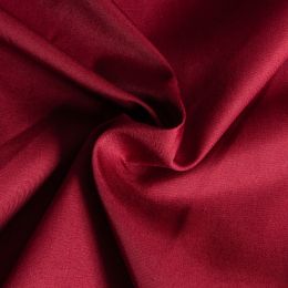 Poly-cotton fabric (170 g/m2), 1.6x1m, garnet