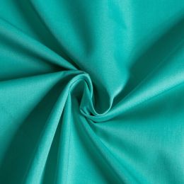 Poly-cotton fabric (170 g/m2), 1.6x1m, emerald green