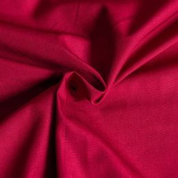 Poly-cotton fabric (140 g/m2), 1.6x1m, red