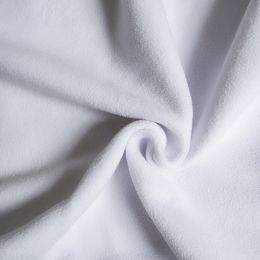 Fleece fabric (270 g/m2), 1.5 x 1m, white