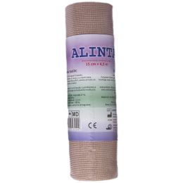 High Elastic Bandages natural colour 15cm x 4.5m, 1mm thickness, 1 roll, ALINTA