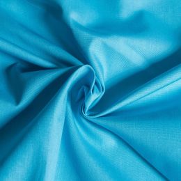 Poly-cotton fabric (140 g/m2), 1.6x1m, turquoise