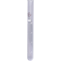 Graduated test tube without stopper 20 ml 