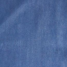 Denim fabric, cotton, 1.6 x 1 m, blue