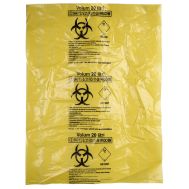 Medical practice/Cosmetic SPA/Dental Practice - Yellow bag BIOHAZARD ADR, 20 liters